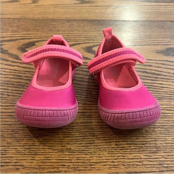 OOMPHIES Toddler Girl Size 8 Mary Jane Style Shoes Pink - Picture 2 of 6